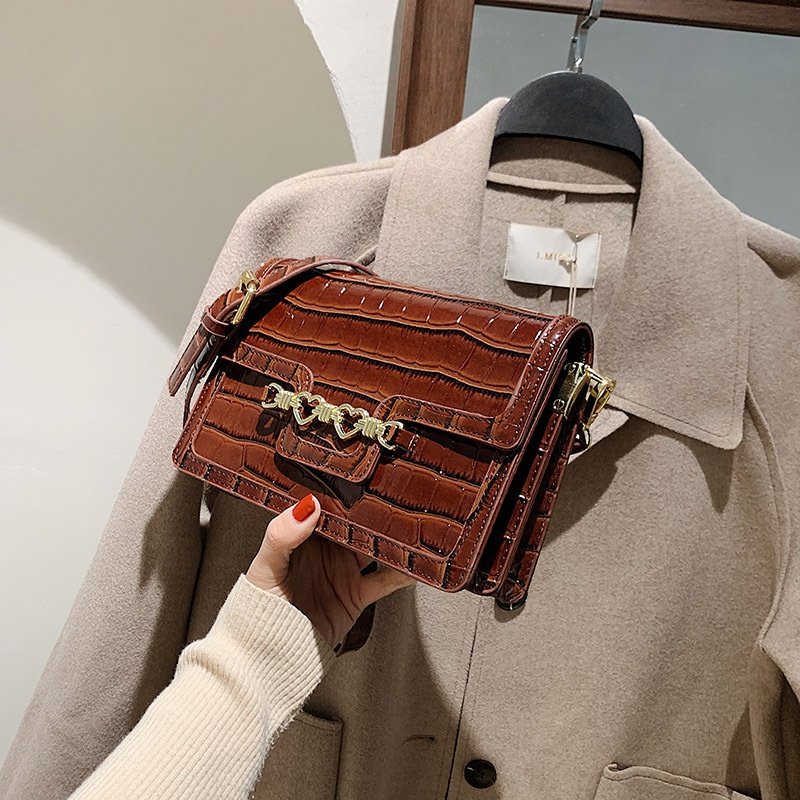Simple Crocodile Pattern Bag