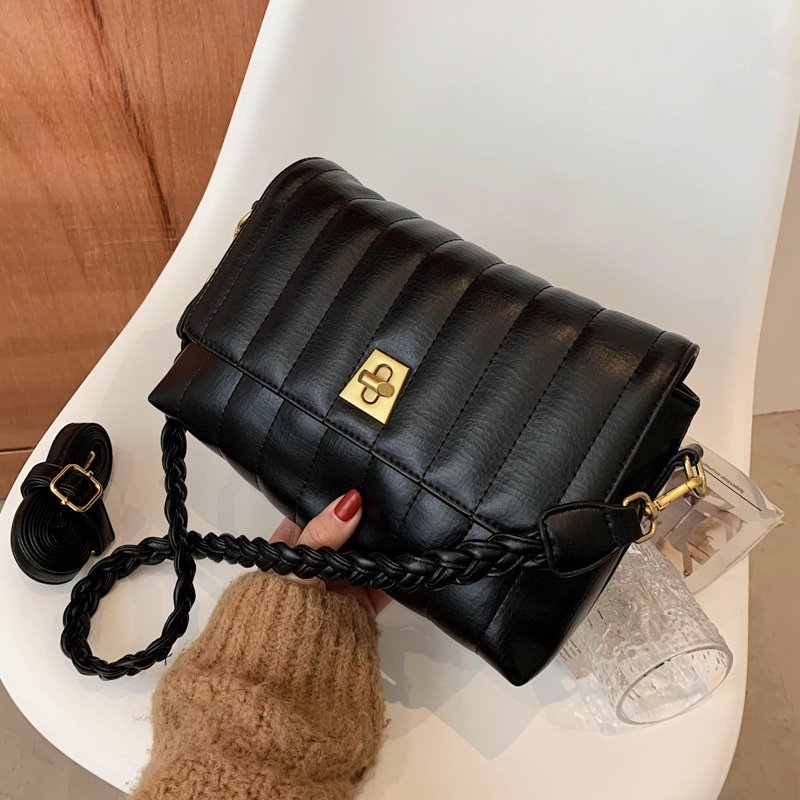 Retro Shoulder Soft Leather Messenger Bag