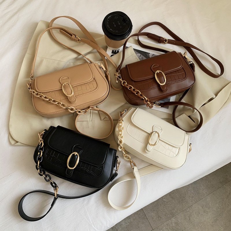 Stone Grain Shoulder Bag