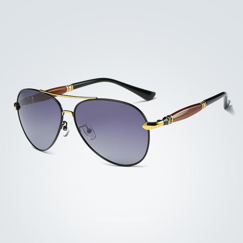 Large Oval Frame Color Film Sunglasses